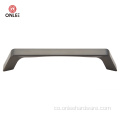 Manichi di cassetti cun materiale d'aluminiu